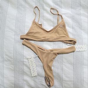 Boutine✖️LA swimwear set,Natural color,Medium